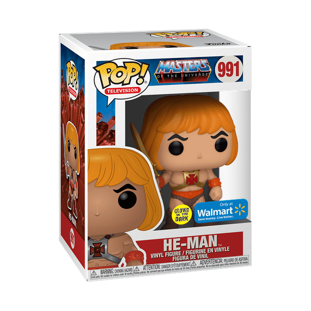 HE-MAN MASTERS OF THE UNIVERSE HE-MAN 3.75" POP TELEVISION VINYL FIGURE 991